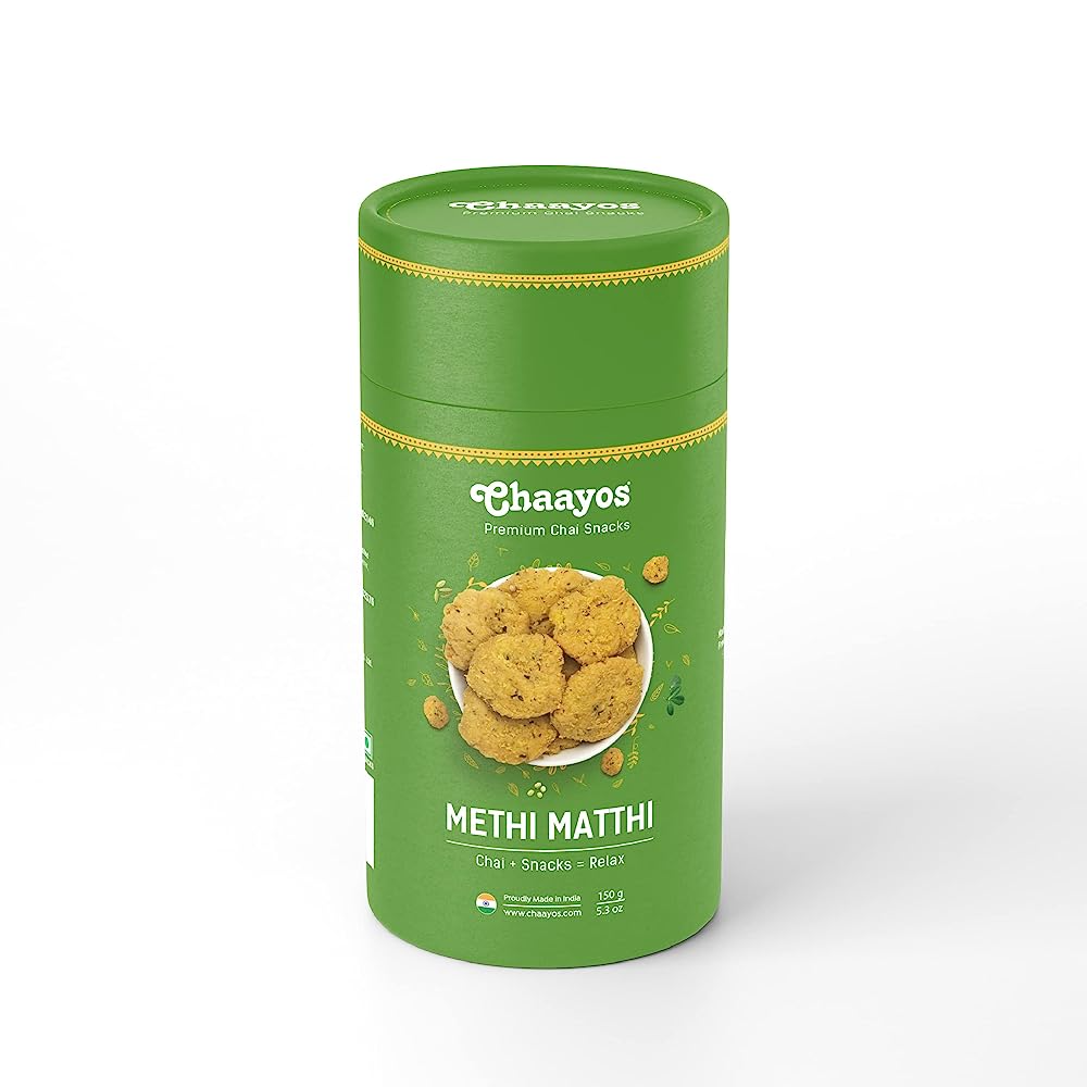 Chaayos Methi Mathri Snacks - Distacart