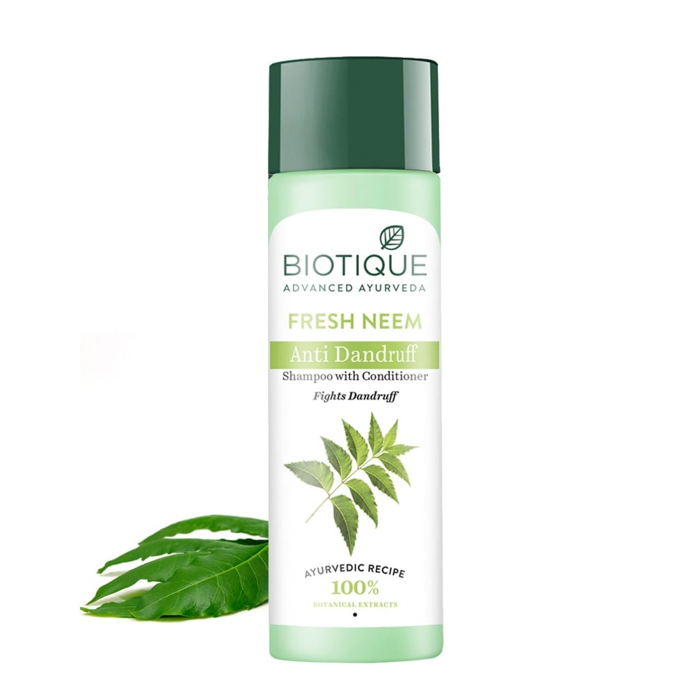 Biotique Bio/Fresh Neem Anti Dandruff Shampoo & Conditioner - Distacart