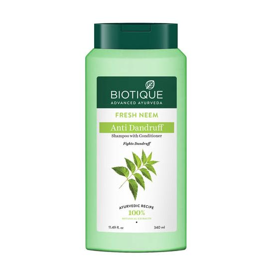 Biotique Bio/Fresh Neem Anti Dandruff Shampoo & Conditioner - Distacart