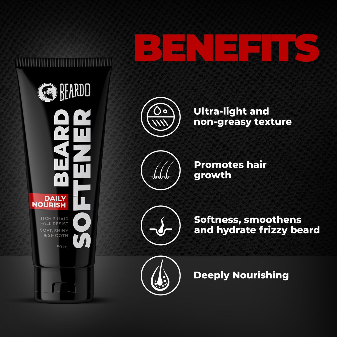 Beardo Beard Softener For Men - Distacart