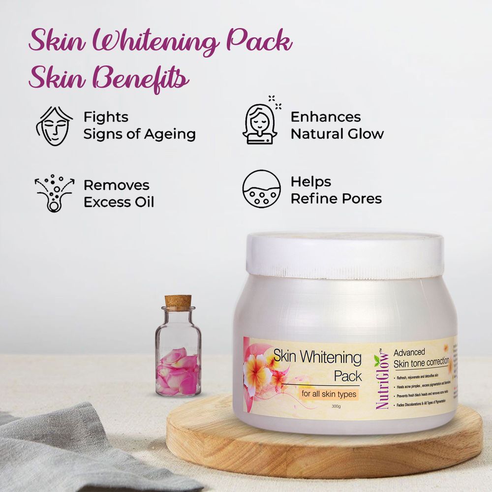 NutriGlow Skin Whitening Pore Cleansing Face Pack - Distacart