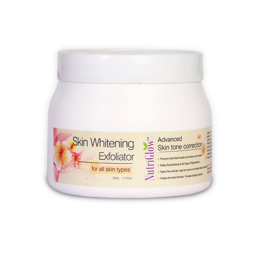 NutriGlow Skin Whitening Facial Exfoliator - Distacart