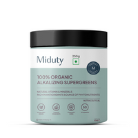 Thumbnail for Miduty by Palak Notes 100% Organic Alkalizing Super Greens Powder - Distacart