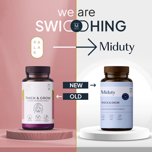 Miduty by Palak Notes Thick & Grow Capsules - Distacart