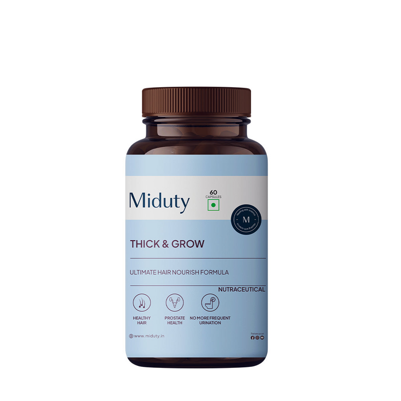 Miduty by Palak Notes Thick &amp; Grow Capsules - Distacart