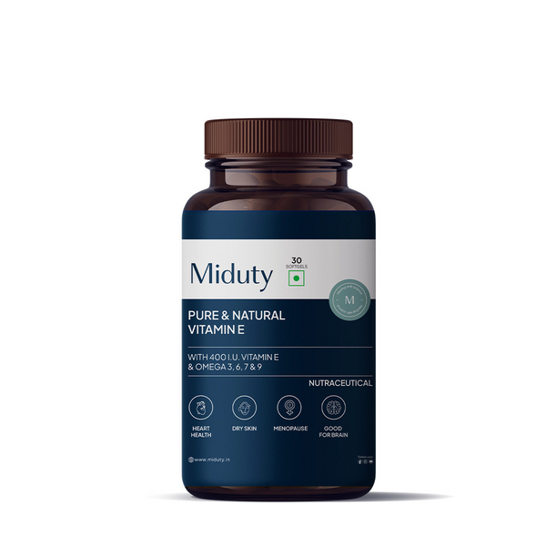 Miduty by Palak Notes Pure & Natural Vitamin E Sea Buckthorn Berry Softgels - Distacart