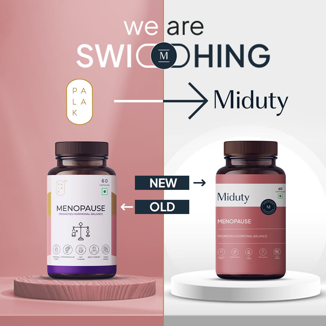Miduty by Palak Notes Menopause Capsules - Distacart