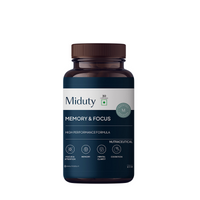 Thumbnail for Miduty by Palak Notes Memory & Focus Capsules - Distacart