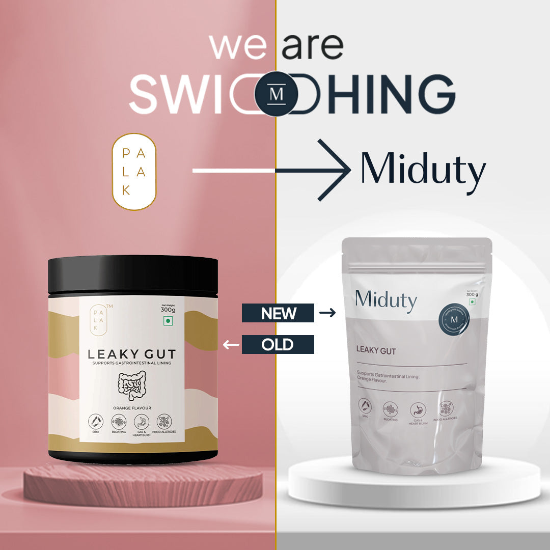 Miduty by Palak Notes Leaky Gut Powder - Distacart