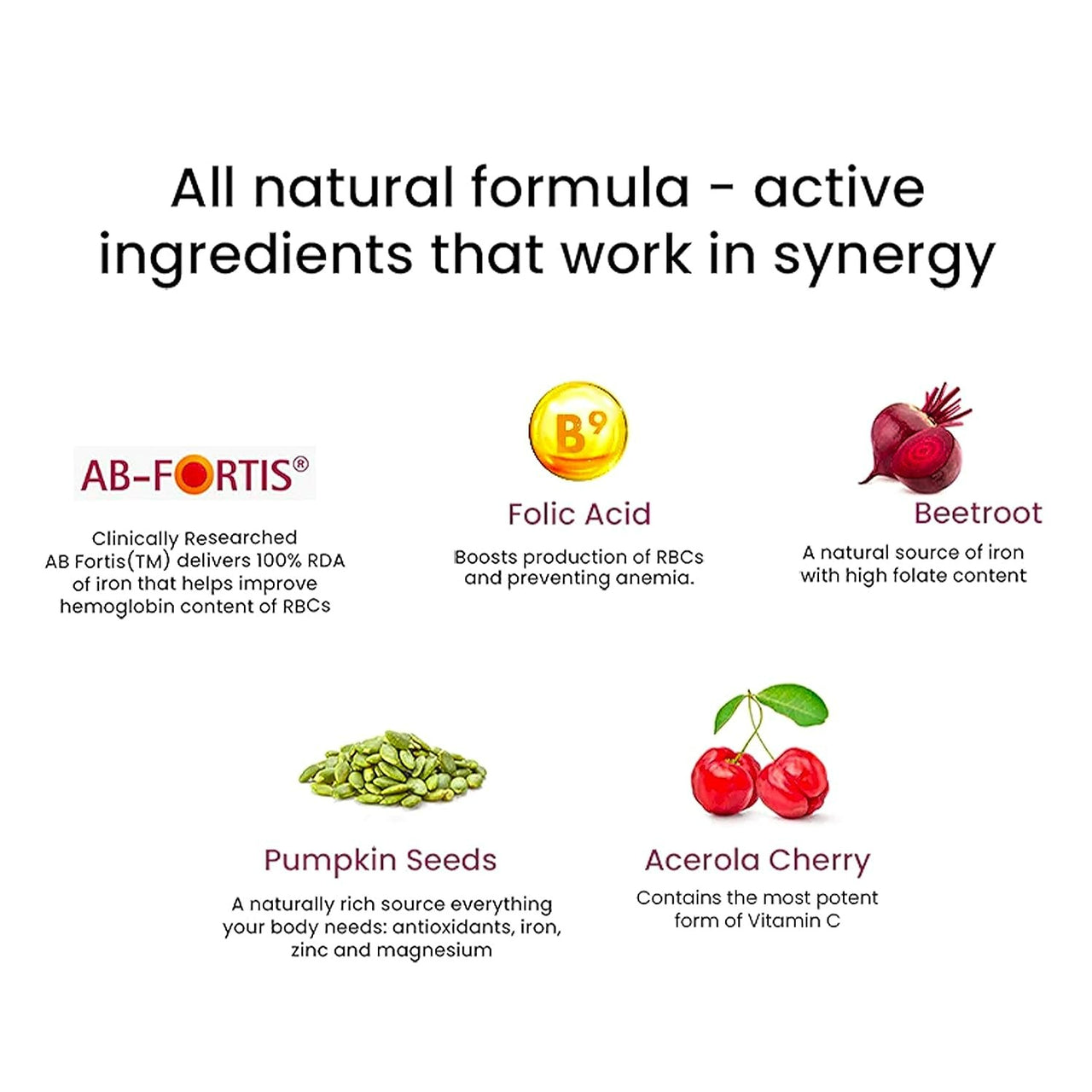 Wellbeing Nutrition Melts Vital Iron Oral Strips-Exotic Elderberry Flavor - Distacart