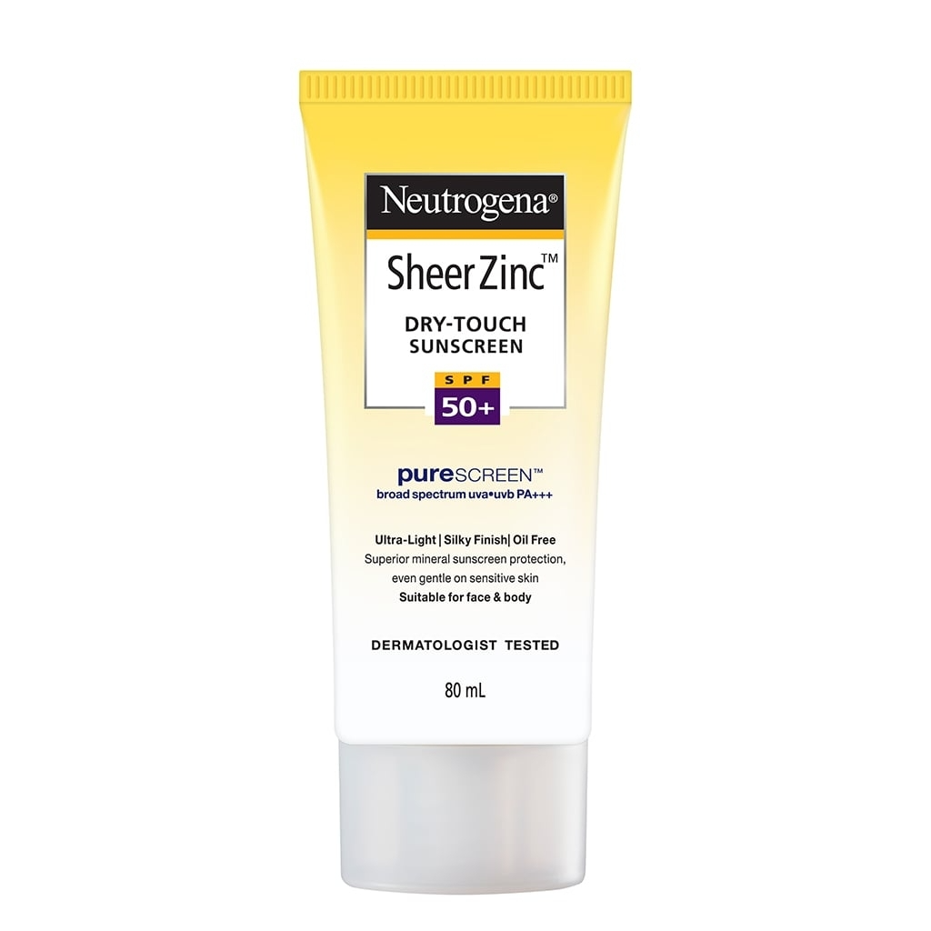 Neutrogena Sheer Zinc Dry-Touch Sunscreen SPF 50+ - Distacart