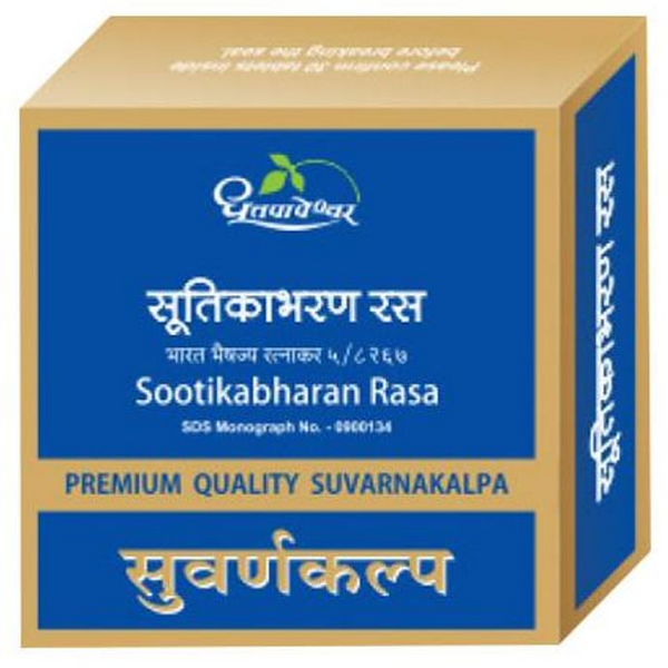 Dhootapapeshwar Sootikabharan Rasa Premium Quality Suvarnakalpa Tablets - Distacart