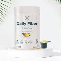 Thumbnail for Wellbeing Nutrition Daily Fiber Powder-Pina Colada Flavor - Distacart