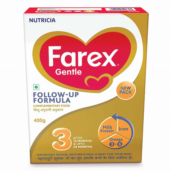 Farex Gentle Infant Formula Stage 3 Powder for 12 to 24 Months - Distacart