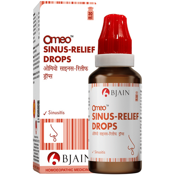 Bjain Homeopathy Omeo Sinus-Relief Drops - Distacart