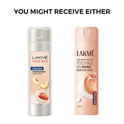 Lakme Peach Milk Intense Moisturizer Lotion - Distacart