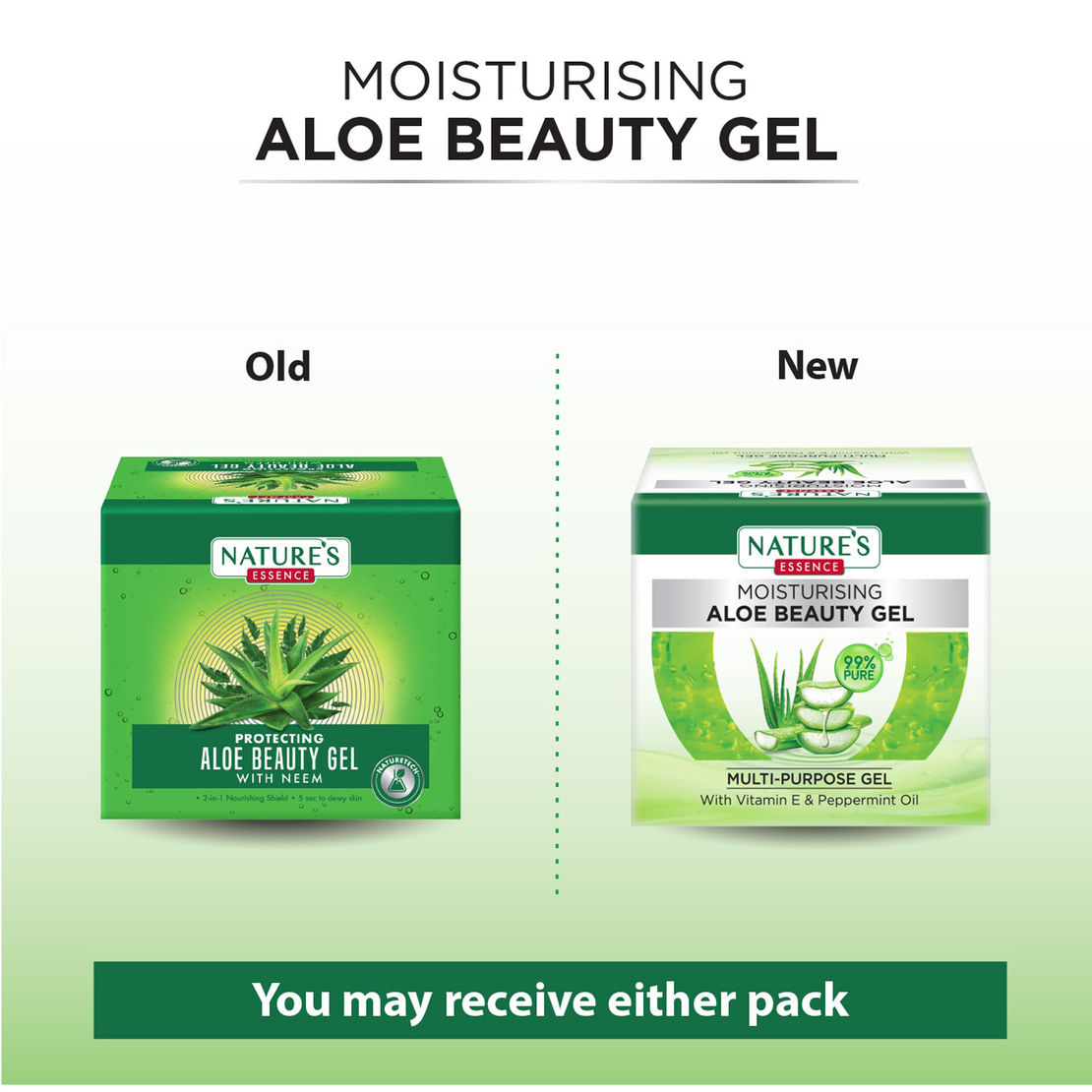 Nature's Essence Aloe Beauty Gel With Neem - Distacart