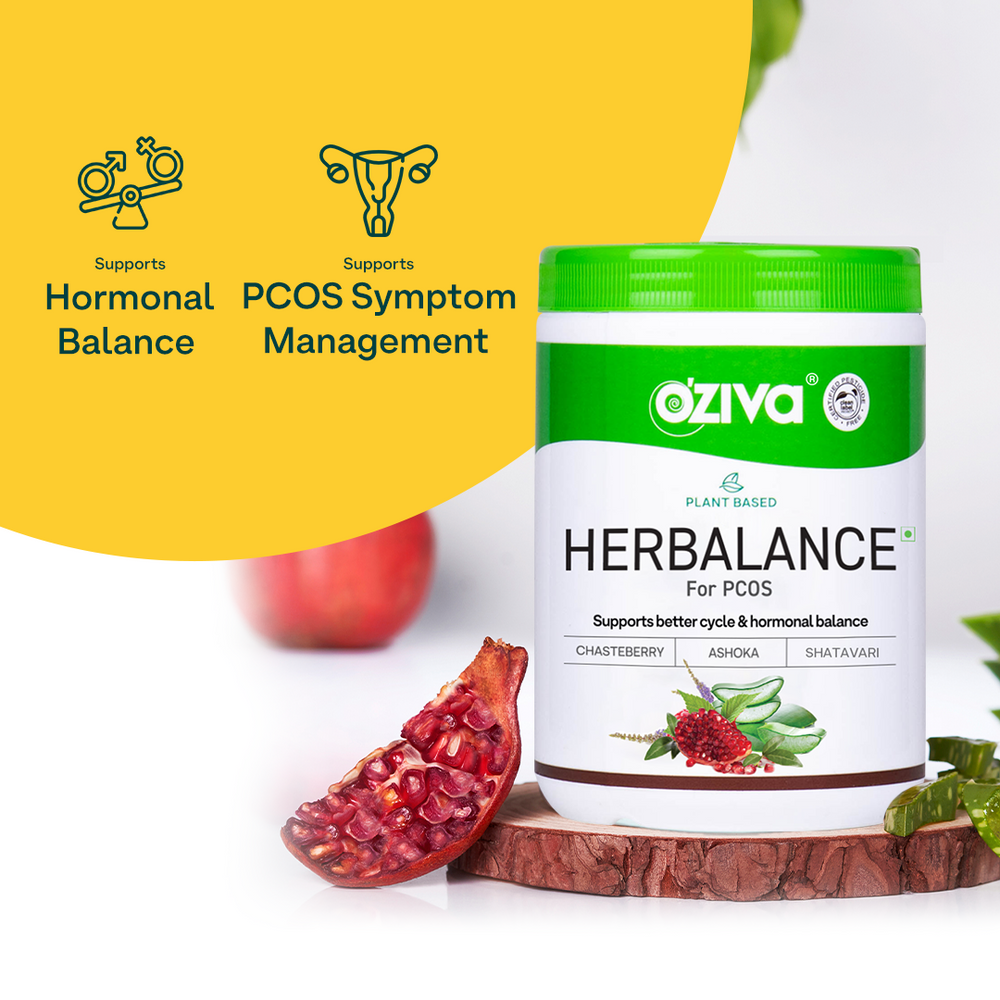 OZiva Plant Based Herbalance For Pcos - Distacart