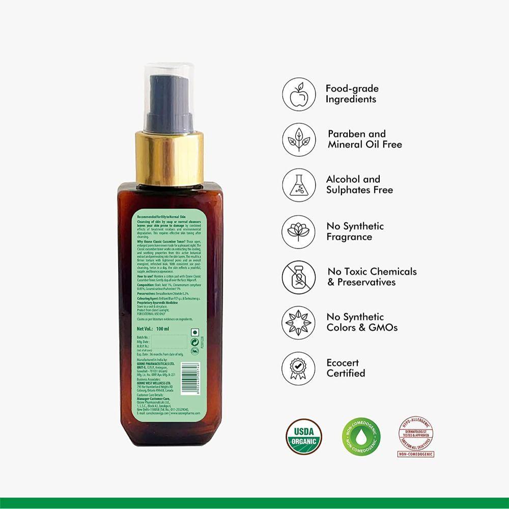 Ozone Classic Cucumber Toner - Distacart