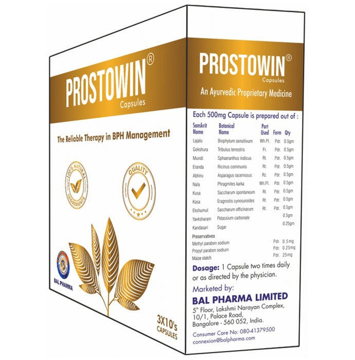 Bal Vedics Prostowin Capsules - Distacart
