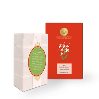Forest Essentials Luxury Sugar Soap Bengal Tuberose - Distacart