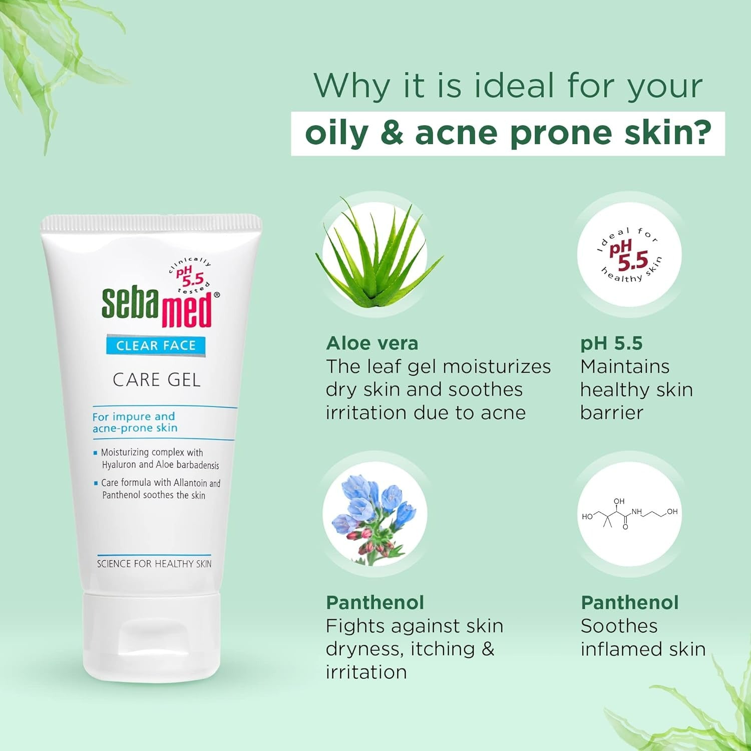 Sebamed Clear Face Care Gel - Distacart