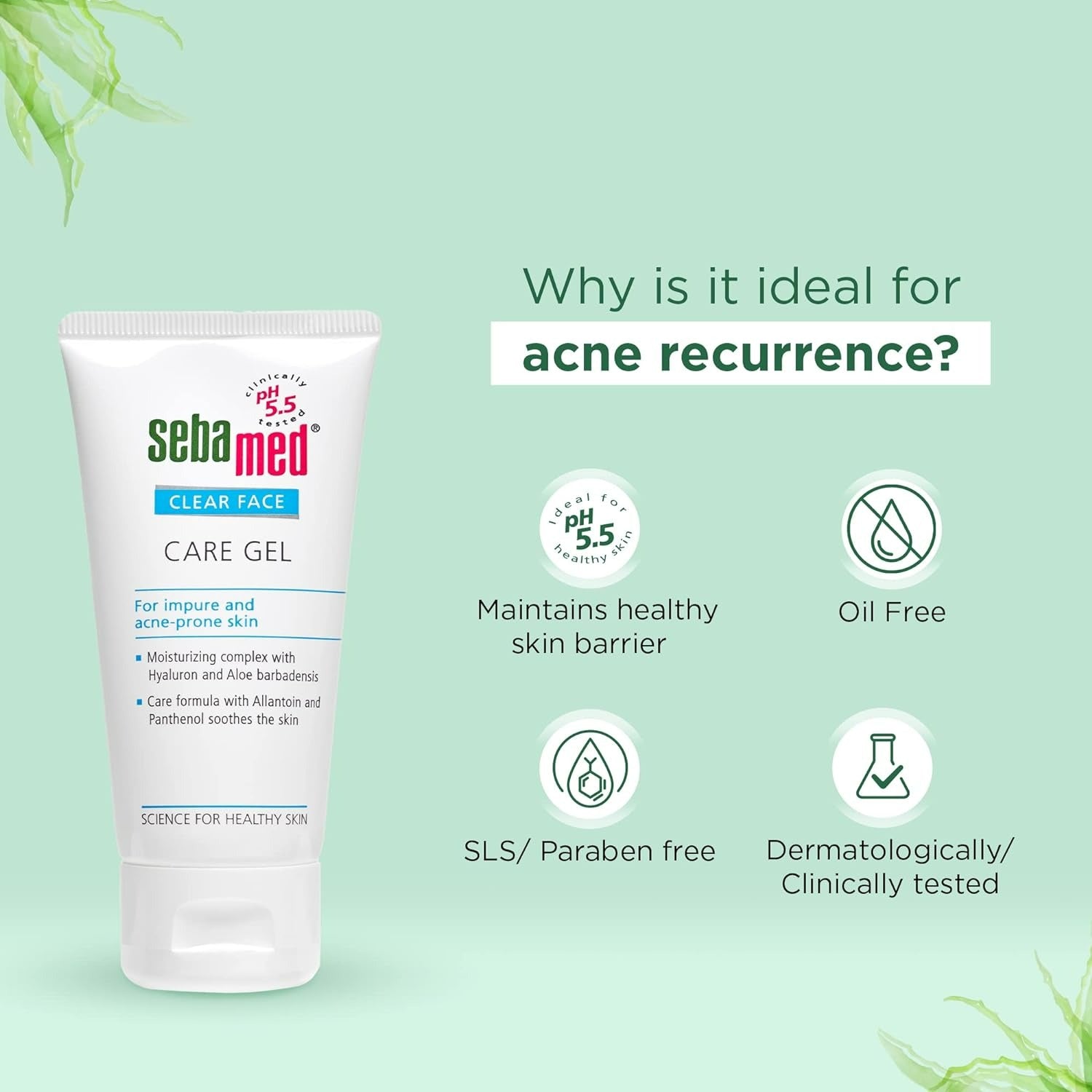 Sebamed Clear Face Care Gel - Distacart