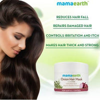 Thumbnail for Mamaearth Onion Hair Mask For Hairfall Control - Distacart