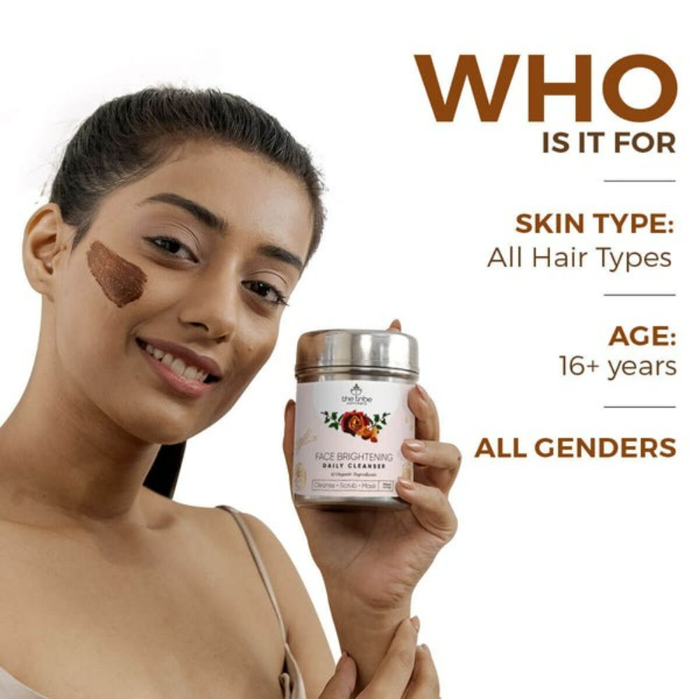 The Tribe Concepts Face Brightening Daily Cleanser & 24K Kumkumadi Thailam - Distacart