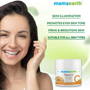 Mamaearth Vitamin C Face Mask For Skin Illumination - Distacart
