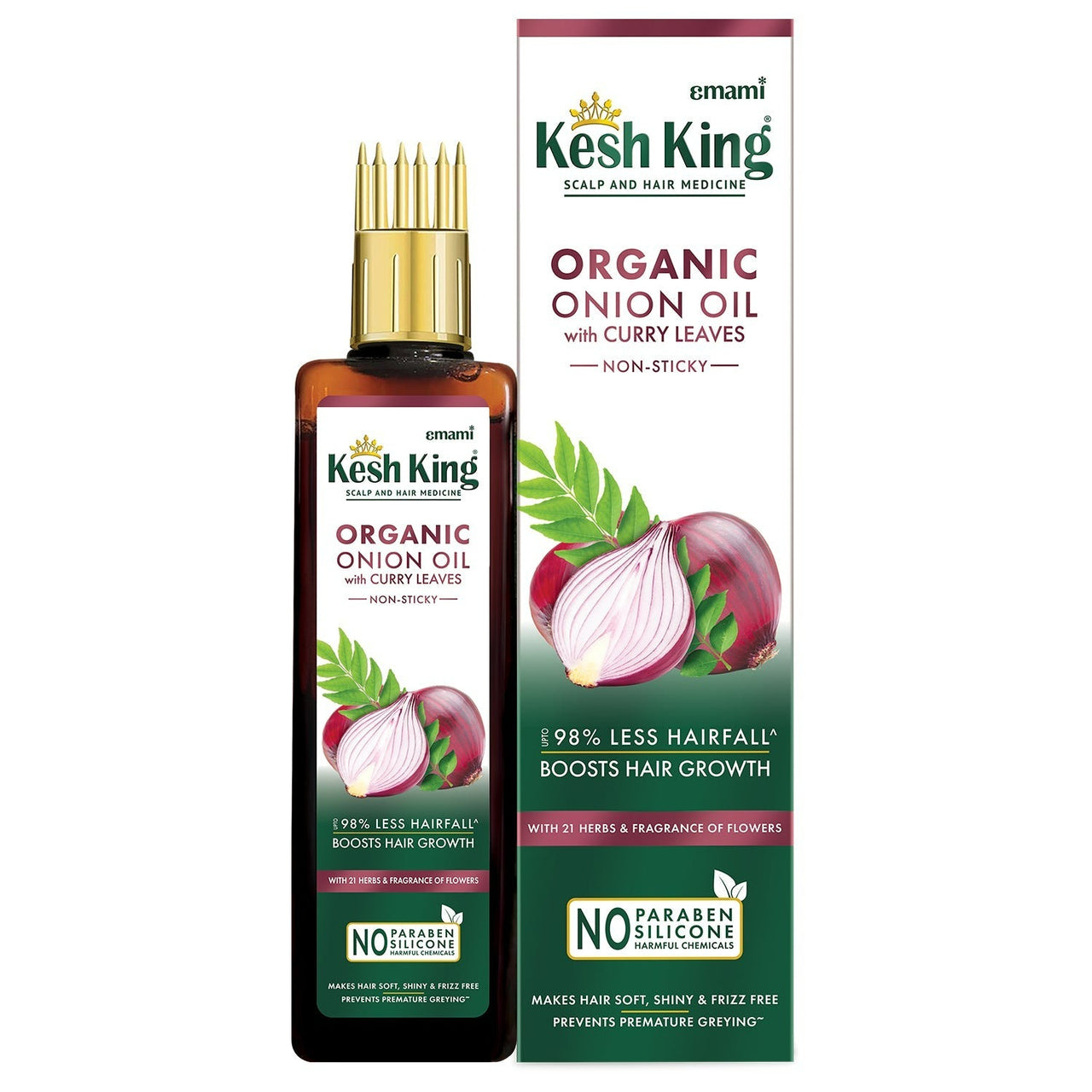 Kesh King Ayurvedic Onion Oil - Distacart