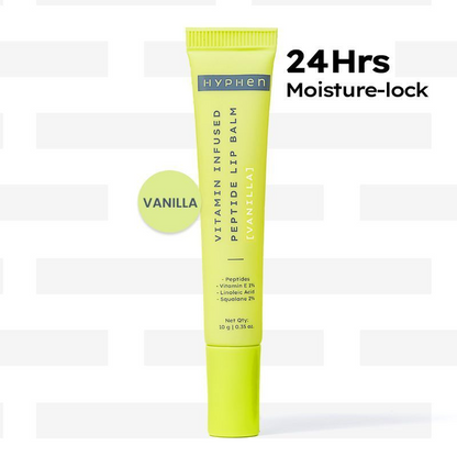Hyphen By Kriti Sanon Vitamin Infused Peptide Lip Balm - Vanilla - Distacart