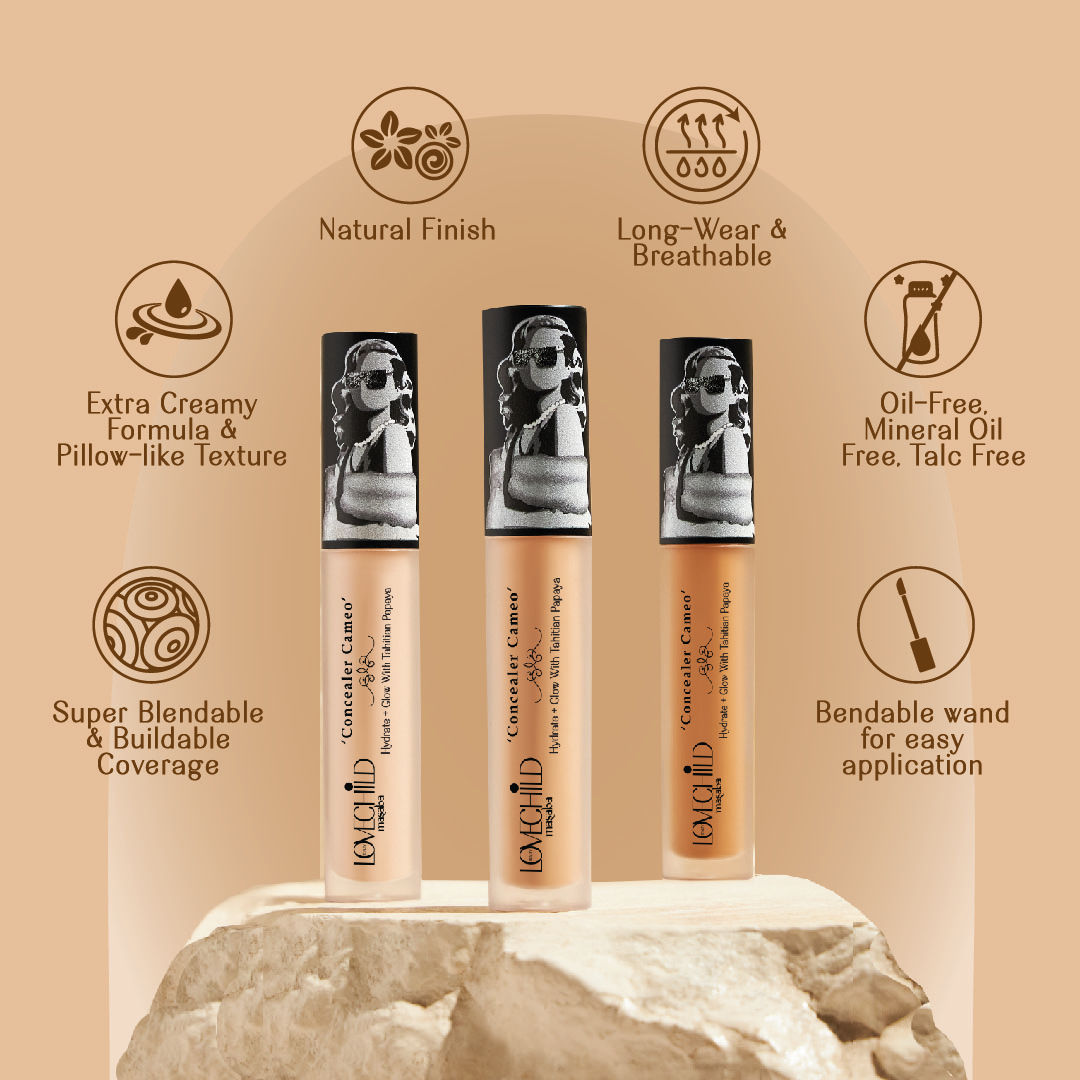 LoveChild By Masaba Gupta Concealer Cameo - Silver Screen Almond - Distacart