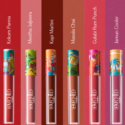 LoveChild By Masaba Gupta Mamma Mia Lush-Matte Lip Creme - Kapi Martini - Distacart