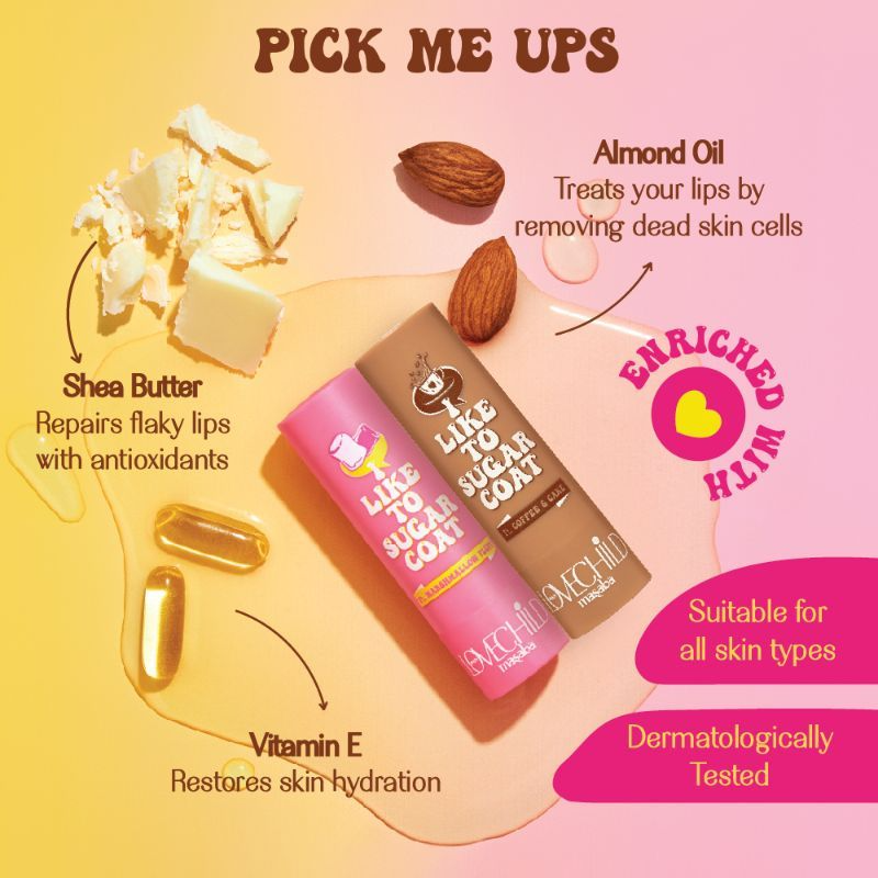 LoveChild By Masaba Gupta Lip Balm - I Like To Sugar Coat Marshmallow Fluff - Distacart