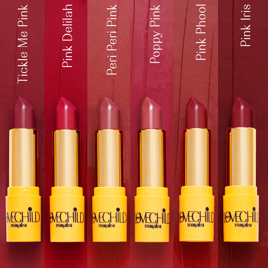 LoveChild By Masaba Gupta Rani Core Luxe Matte Lipstick - Pink Delilah - Distacart