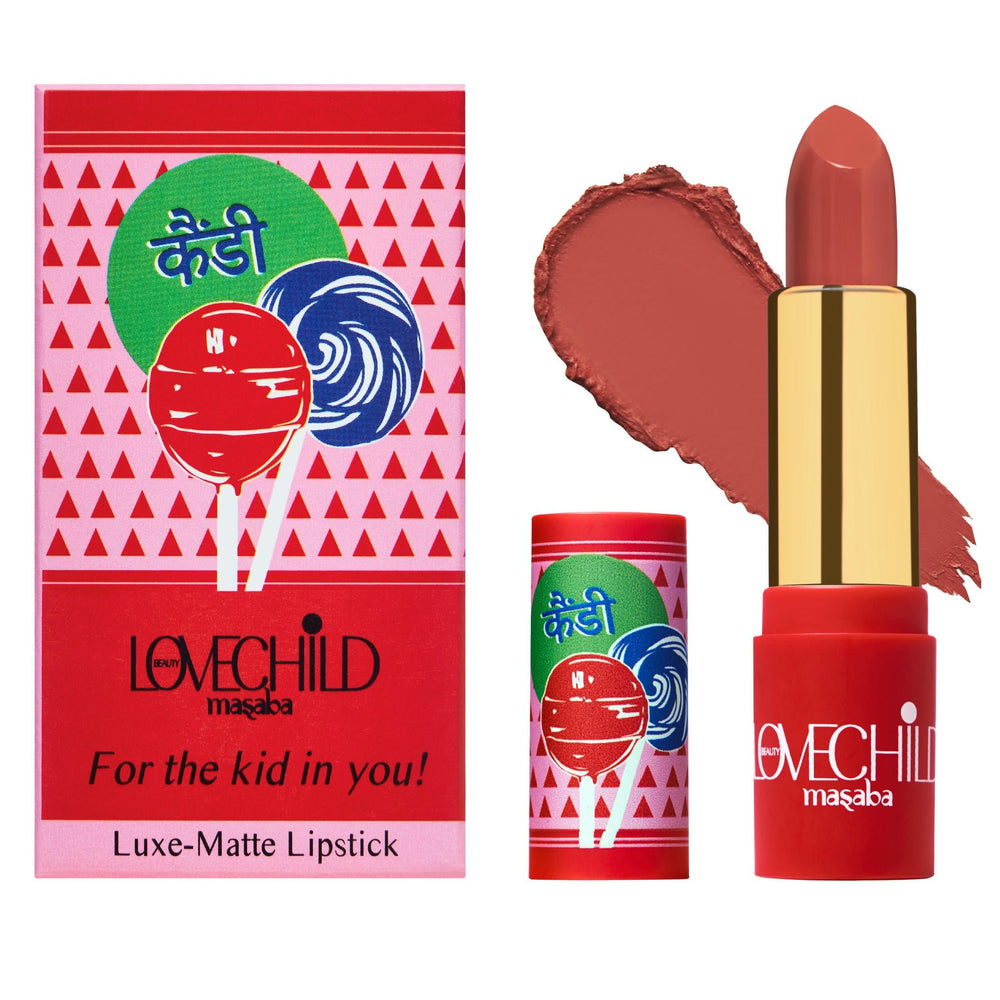 LoveChild By Masaba Gupta Luxe Matte Lipstick - 01 Eye-Candy - Distacart