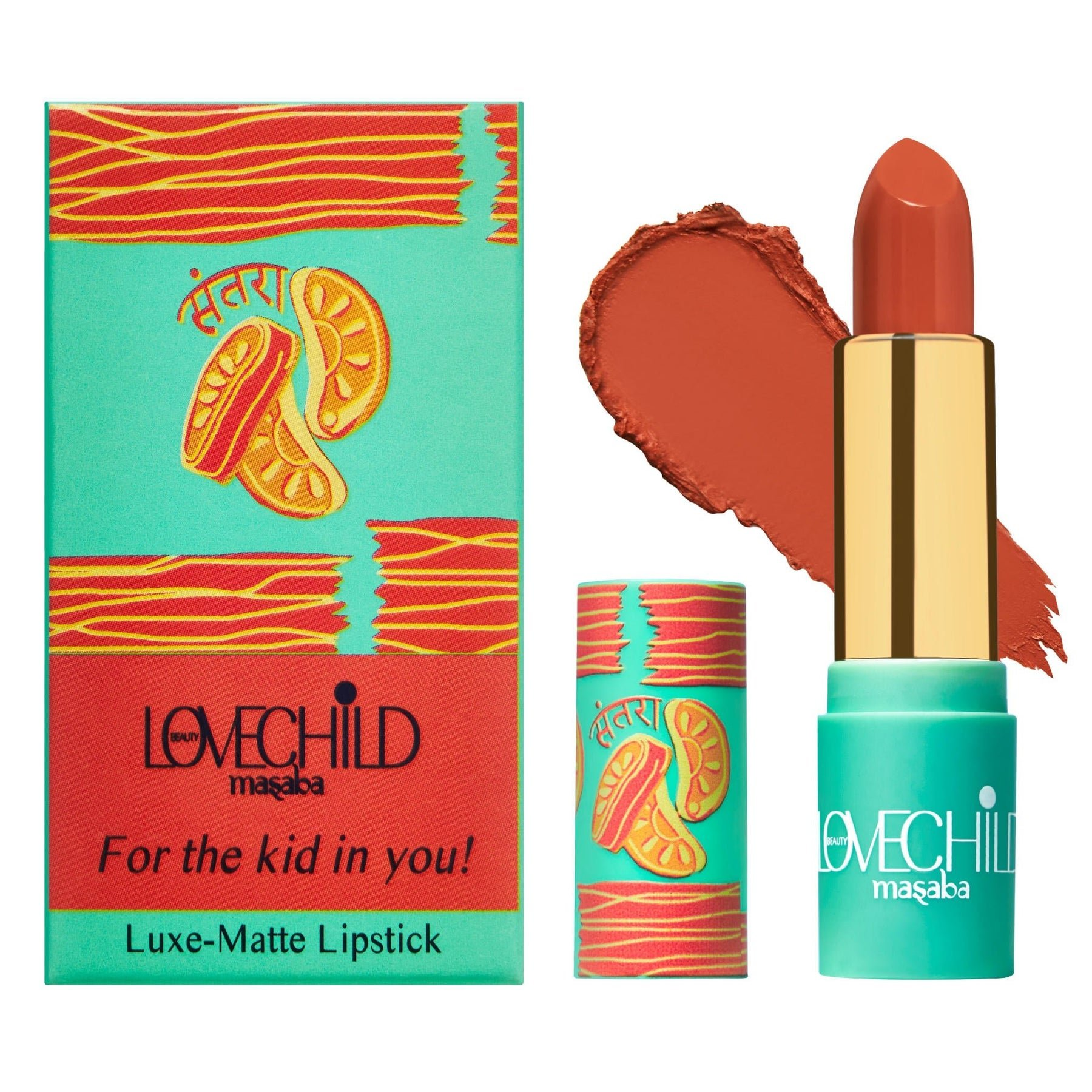 LoveChild By Masaba Gupta Luxe Matte Lipstick - 09 Sour-Casm - Distacart