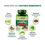 Thumbnail for Himalayan Organics Organic B12 500mg Vegetarian Capsules - Distacart