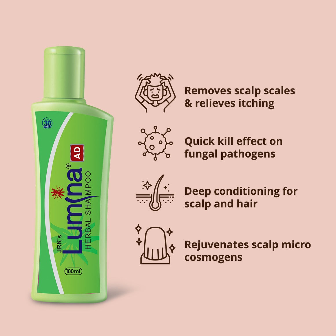 Dr. Jrk's Lumina Herbal Shampoo - Distacart