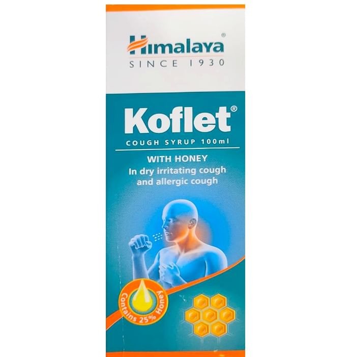 Himalaya Herbals - Koflet Cough Syrup - Distacart