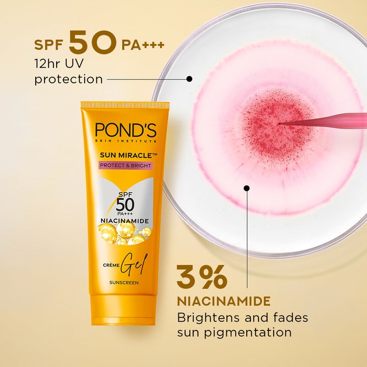 Ponds Serum Boost Sunscreen Gel SPF 50 - Distacart