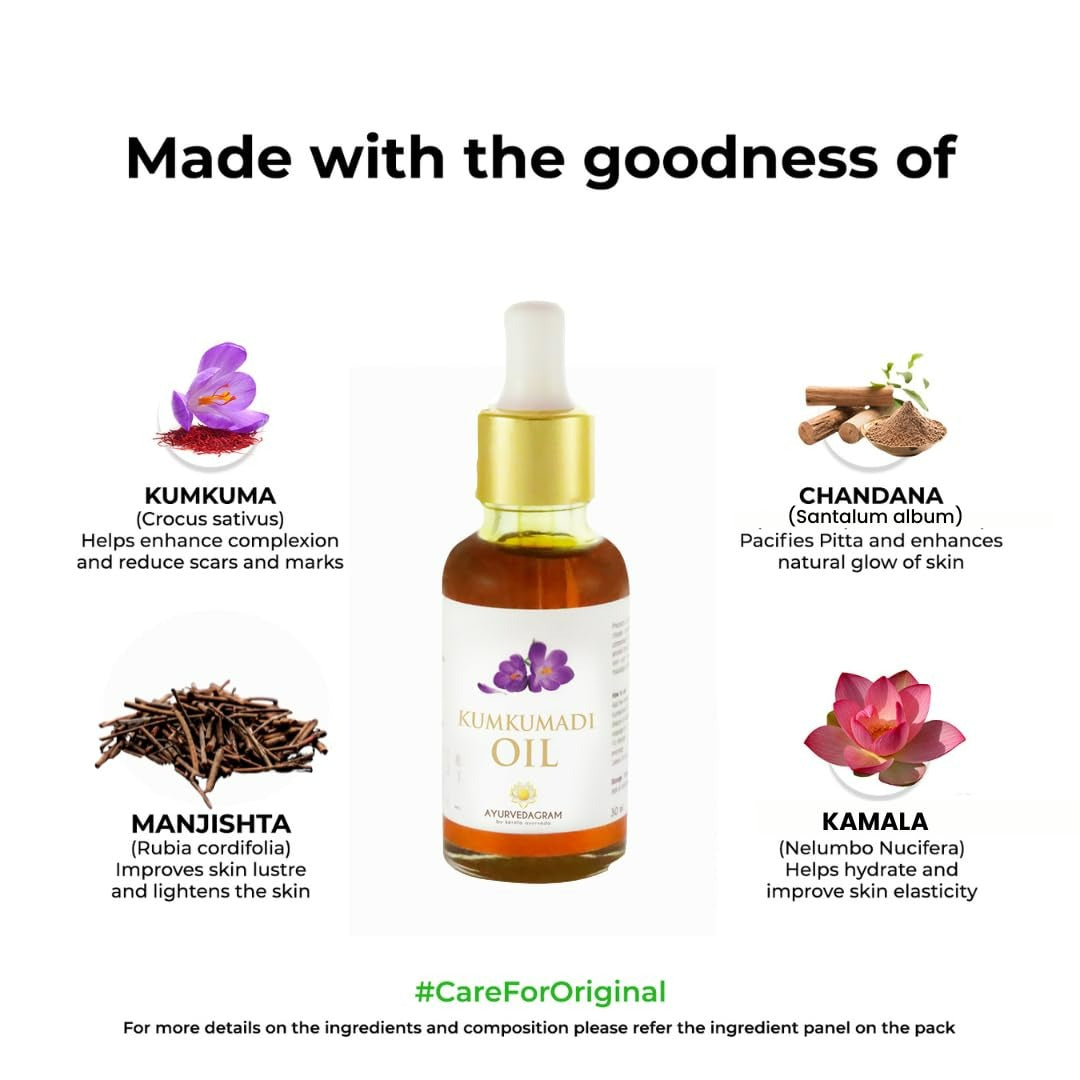 Kerala Ayurveda Kumkumadi Oil - Distacart