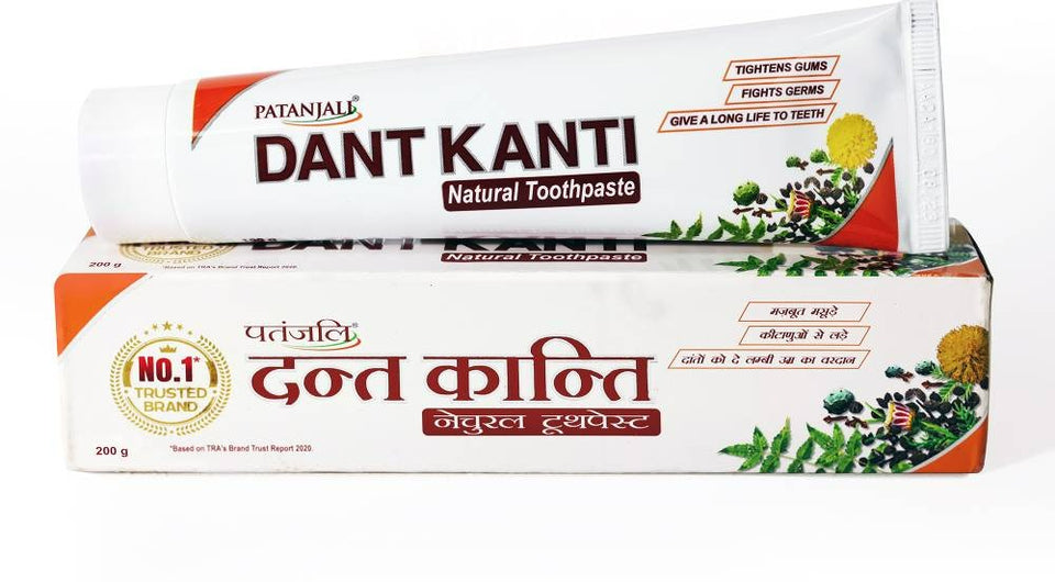 Buy Patanjali Dant Kanti Natural Toothpaste 100 gm
