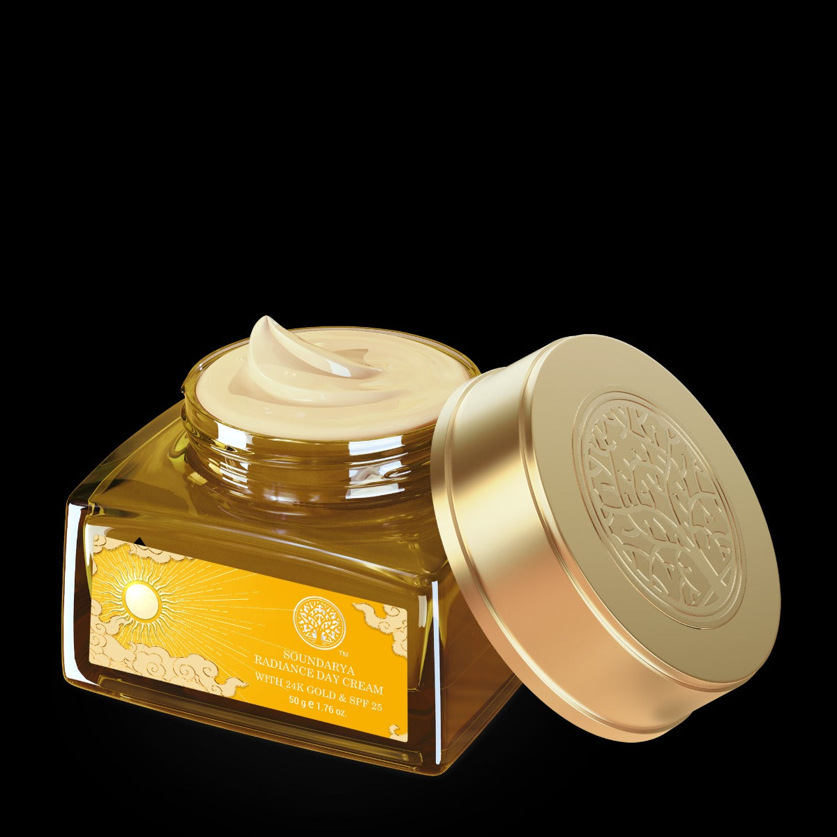 Forest Essentials Soundarya Radiance Cream With 24K Gold & SPF25 - Distacart