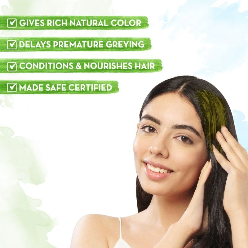 Mamaearth Natural Henna Paste For Rich Naturally Colored Hair - Distacart