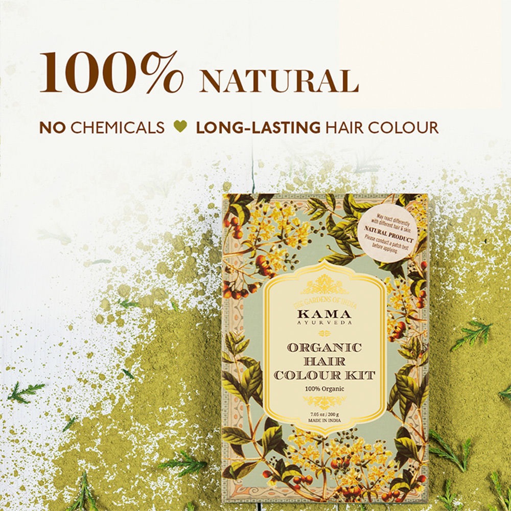 Kama Ayurveda Organic Hair Color Kit - Distacart