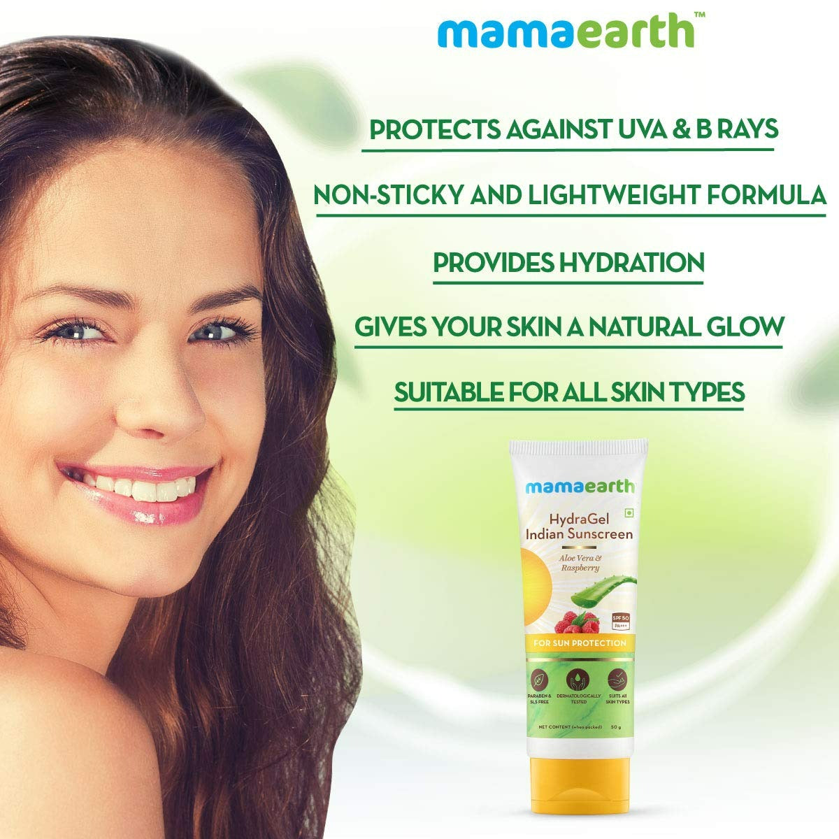 Mamaearth HydraGel Indian Sunscreen For Sun Protection - Distacart