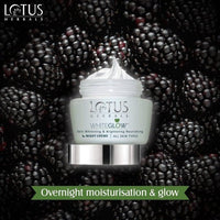 Thumbnail for Lotus Herbals Whiteglow Skin Whitening & Brightening Nourishing Night Creme - Distacart