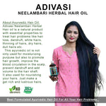 Thumbnail for Neelambari Ayurvedic Hair Care Adivasi Herbal Hair Oil - Distacart